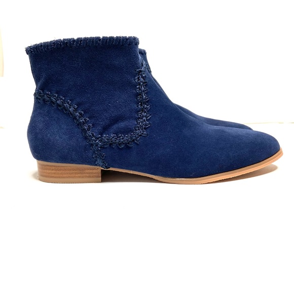JACK ROGERS Blue Gemma Ankle Boots - Picture 14 of 14